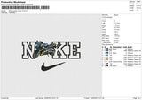 NIKE Suzuki motor v2 Embroidery File 6 size