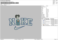 Nike Victor v2 Embroidery File 6 sizes