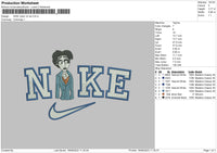 Nike Victor v2 Embroidery File 6 sizes