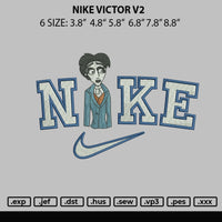 Nike Victor v2 Embroidery File 6 sizes