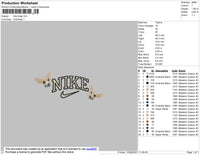 Nike Dogs Embroidery