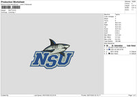 Nsu Embroidery File 6 sizes