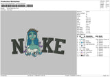 Nike Emily Embroidery File 6 sizes