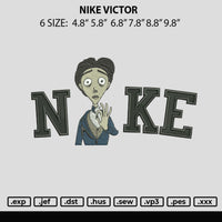 Nike Victor Embroidery File 6 sizes