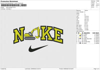 Nike Exavator File 6 size