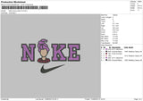 Nike Hocus P V2 Embroidery File 6 sizes