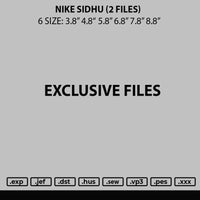 Nike Sidhu Embroidery 2 Files