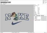 Nike Wybie Embroidery File 6 sizes