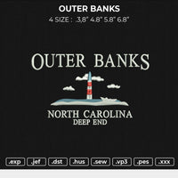 OUTER BANKS Embroidery