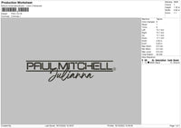 Paul Embroidery File 6 sizes