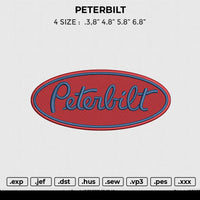 PETERBILT Embroidery