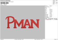 Pman Embroidery