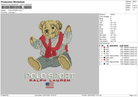 Polo Sport Embroidery