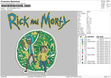 Rick And Morty 02 Embroidery