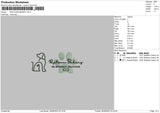 Ruptown Bakery Embroidery File 6 sizes