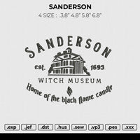 SANDERSON Embroidery