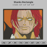 Shanks Rectangle Embroidery