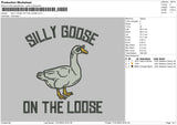 Duck Text 01 Embroider