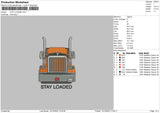 Stay Loaded Embroidery File 6 sizes