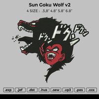 Sun Goku Wolf V2