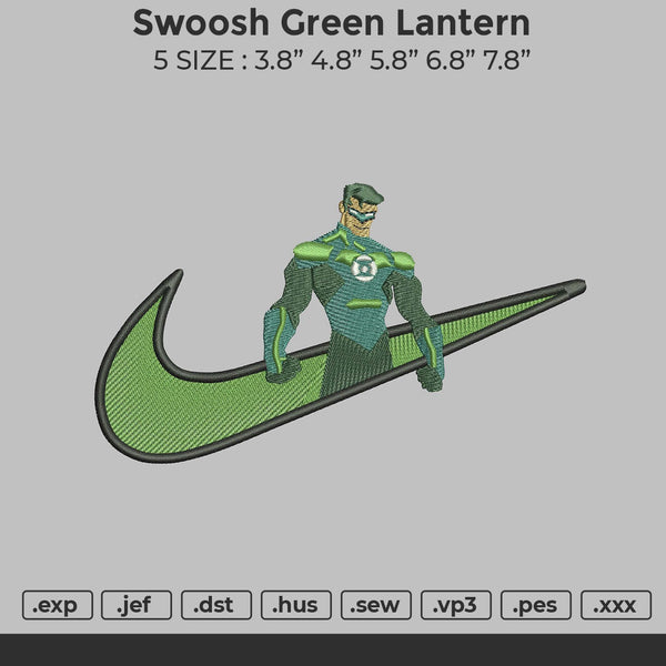 Swoosh Green Lantern