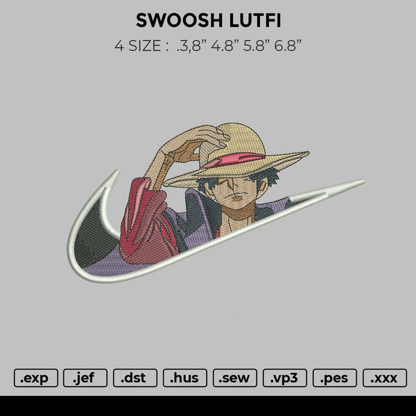 SWOOSH LUTFI Embroidery