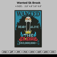 Wanted SK Brook