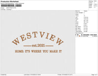 WESTVIEW Embroidery