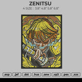 Zenitsu Embroidery