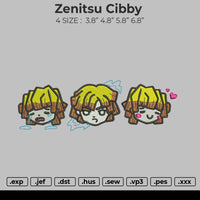 Zenitsu Cibby Embroidery