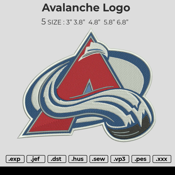 The story behind the burgundy-and-green Avs logo that never was