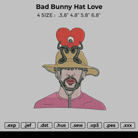 Bad Bunny Hat Love