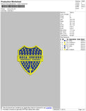 boca junior embroidery