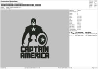 Captain America Silhouette