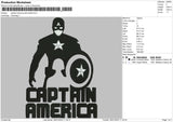 Captain America Silhouette