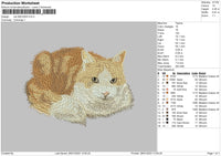 Cat 2801 Embroidery File 6 sizes