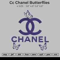 CC Chanel Butterflies