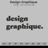 Design Graphique Embroidery