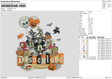 Dhalloween Embroidery File sizes