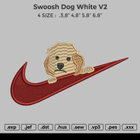 Swoosh Dog White V2