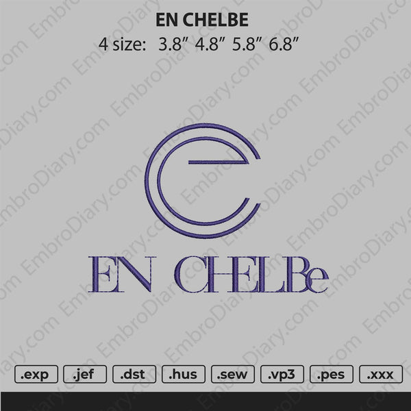 en chelbe Embroidery