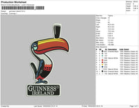 Guinness Ireland Embroidery