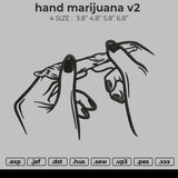 Hand Marijuana V2