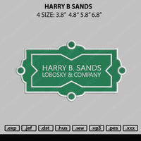 Harry B Sands