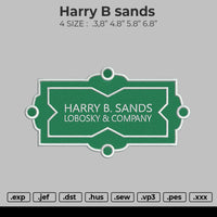 Harry B Sands