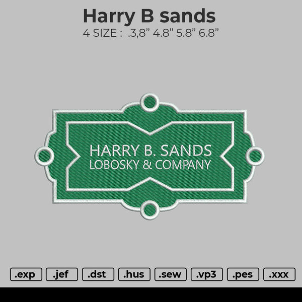 Harry B Sands