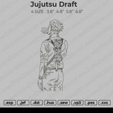 Jujutsu Draft Embroidery
