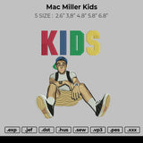 Mac Miller Kids Embroidery