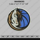 Mavericks Embroidery