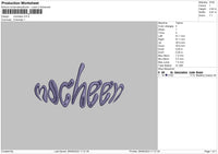 Mocheen Embroidery File 6 sizes